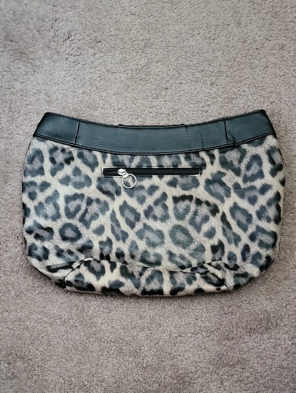 Miche Leopard Print Demi Cover with Black Trim